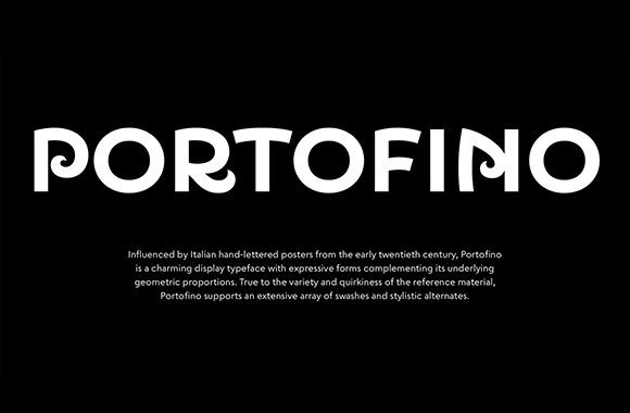 Font Portofino